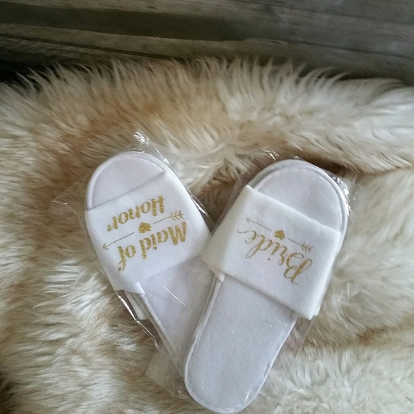 no brand Shoes - Bride and Maid of Honor slip ons